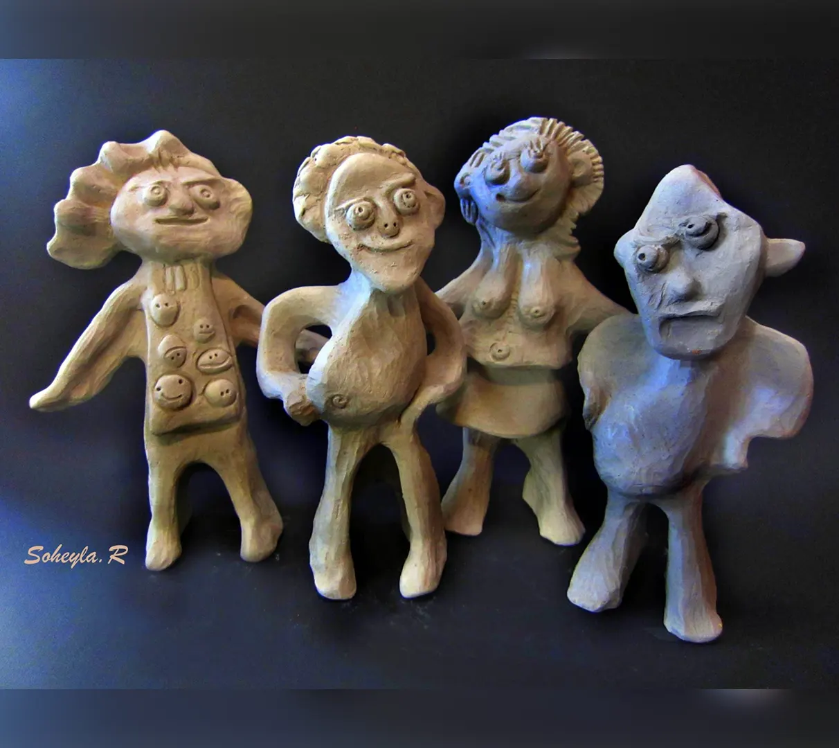 Sculpture Soheyla Rashidyan - My Family