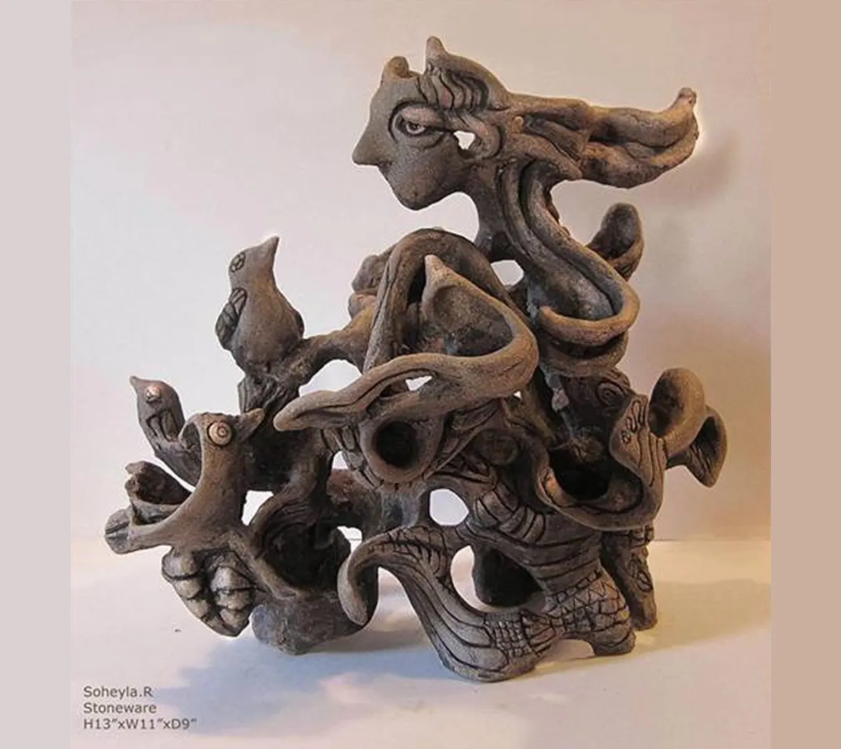 Sculpture Soheyla Rashidyan - Stoneware3