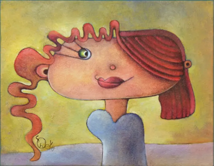 Child contemporary visual art work
