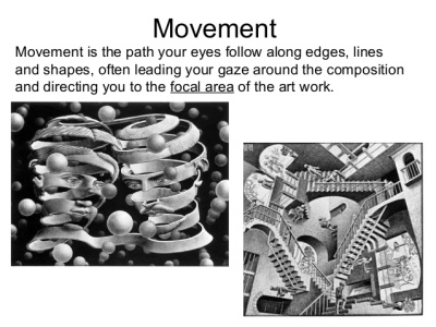 visual vocabulary art, movement in art