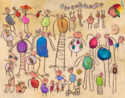 children's art crafts image illustration