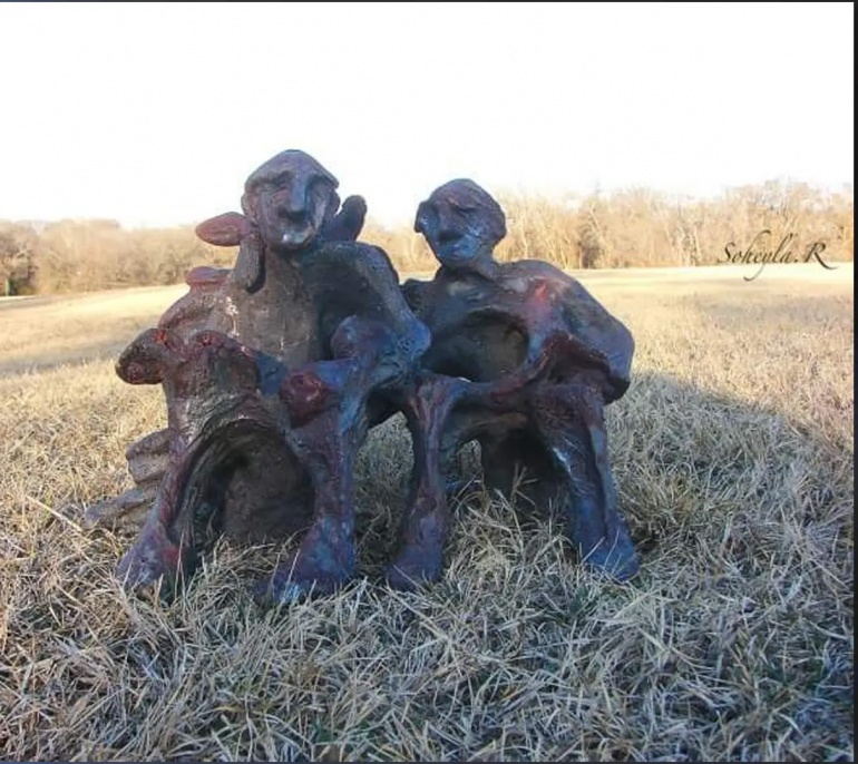 sculpture for the garden, sculpture sohelyla