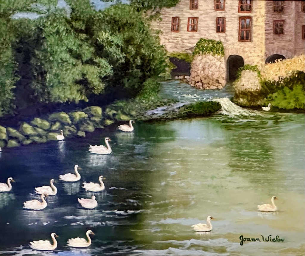 A0505 - Majestic Peace by Joann Wisler, oil on canvas 21” x 16”